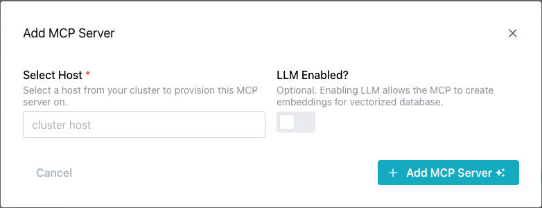 Adding an MCP Server